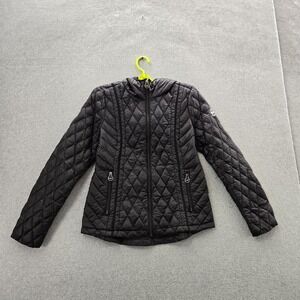 Michael Kors Women Jacket M Black Packable Down Fill Puffer